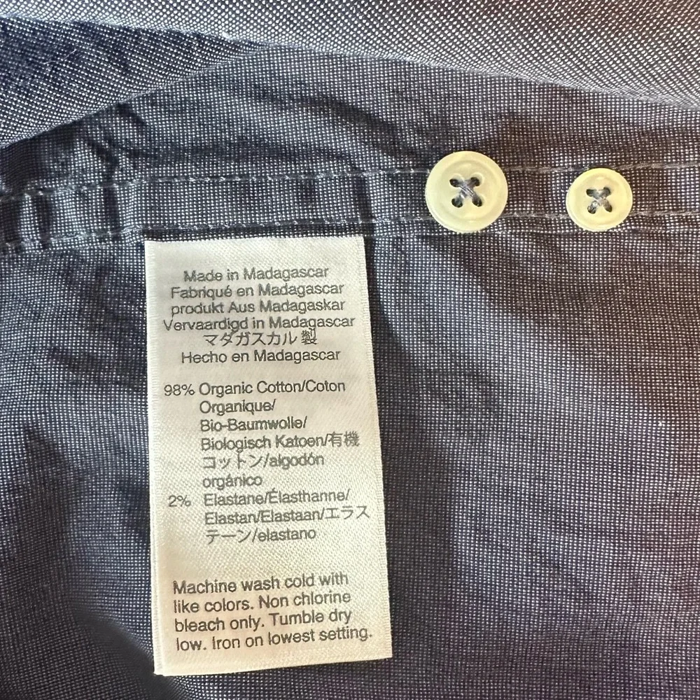 J. Crew Navy Button-Down Casual Shirt